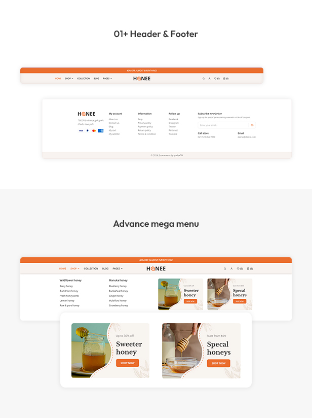 Honee - Honey Single Product Shopify 2.0 Theme